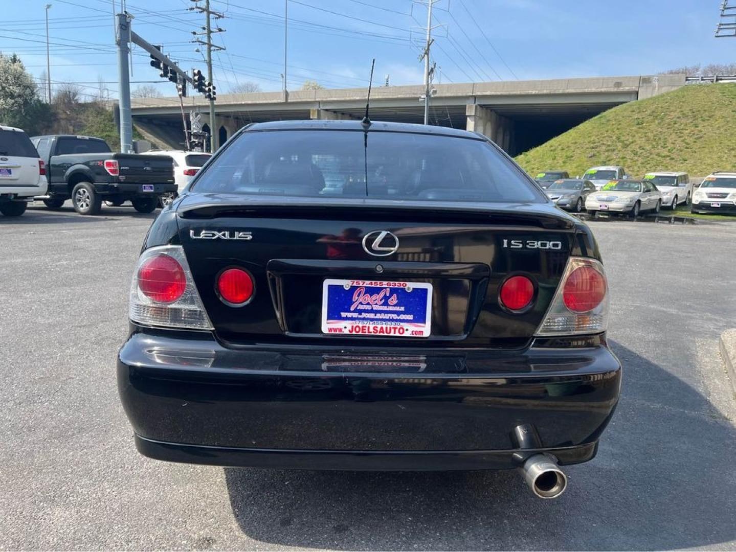 2002 Black /Black Lexus IS 300 (JTHBD192220) with an 2JZ Inline 6 engine, Automatic 5 Speed transmission, located at 5700 Curlew Drive, Norfolk, VA, 23502, (757) 455-6330, 36.841885, -76.209412 - -2002 Lexus IS300 142k -Clear coat faded/peeling on hood and roof -Interior is in excellent condition -No rips or tears in leather -Runs and drives great -Mostly stock besides exhaust tip and wheels -Exhaust is quiet as factory -New state inspection -Ready for a new owner -VADLR - Photo#7